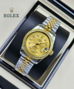 Yellow Rolex Watch