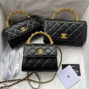 Chanel 23 Bag With Kelly Pearl Handle