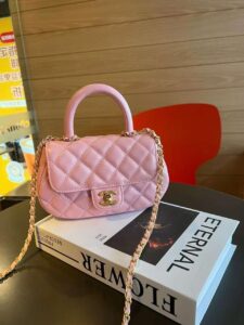 Chanel Mini Top Handle Flap Bag