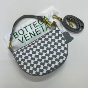 Bottega Veneta Mini Sunrise Intrecciato Shoulder Bag