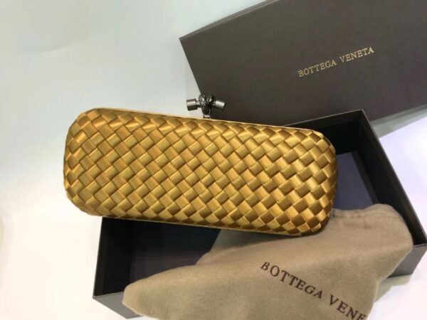 Bottega Veneta BV Lady Velvet Leather Clutch Evening Bag