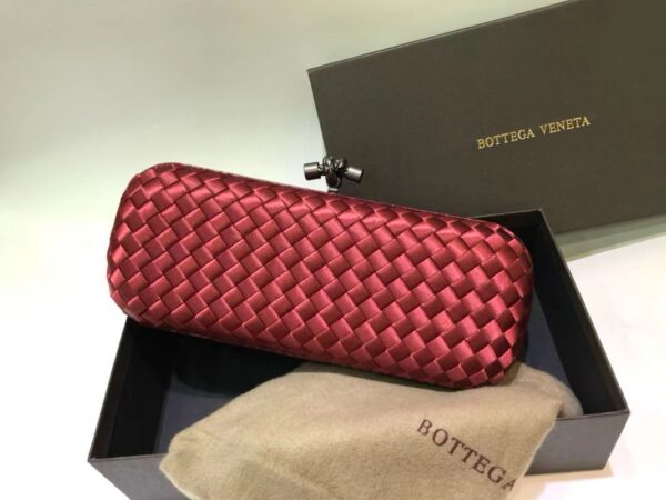 Bottega Veneta BV Lady Velvet Leather Clutch Evening Bag