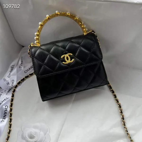 Chanel 23 Bag with Kelly Pearl Handle