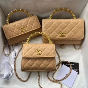 Chanel 23 Bag with Kelly Pearl Handle