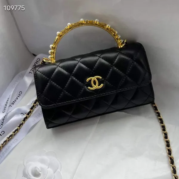 Chanel 23 Bag with Kelly Pearl Handle