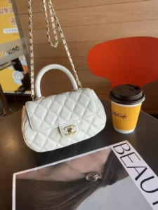 Chanel Mini Top Handle Flap Bag